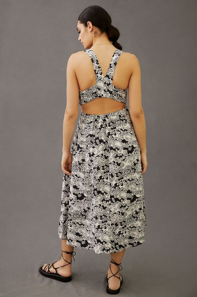 Printed Midi Dress #1