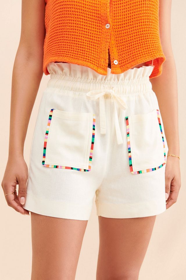 PASTICHE Tina Linen Shorts #2