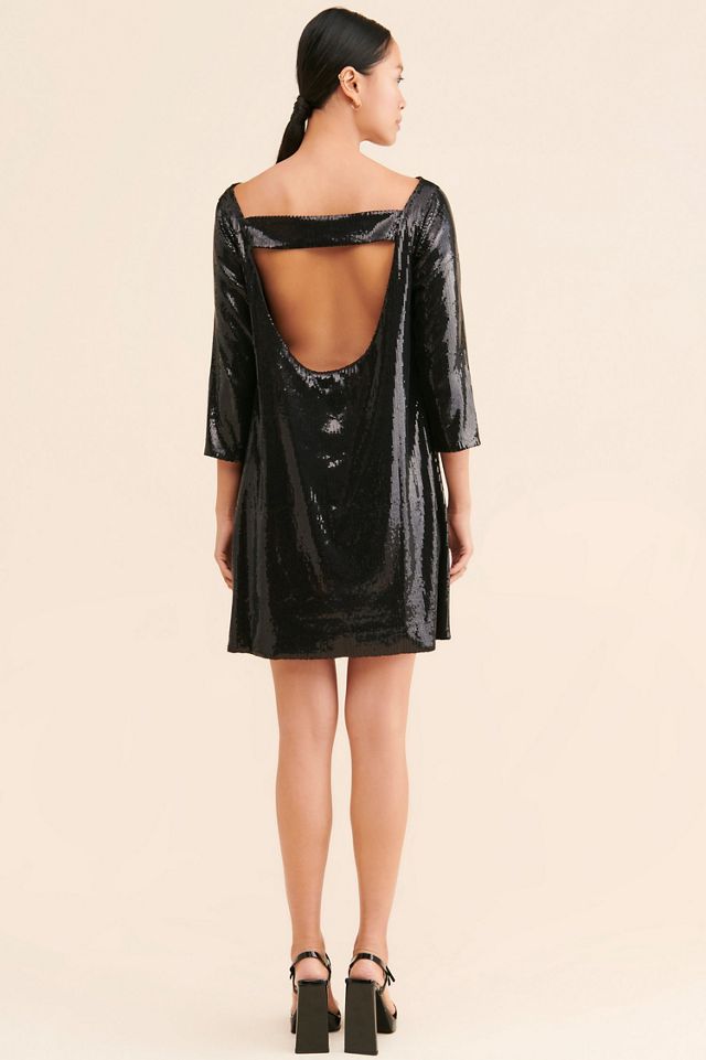 Ripley Rader Sequin Shift Dress #1