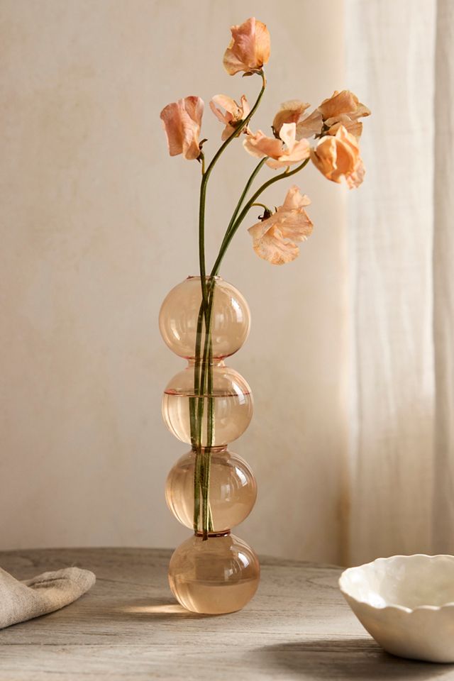 Orb Quartet Glass Bud Vase #1