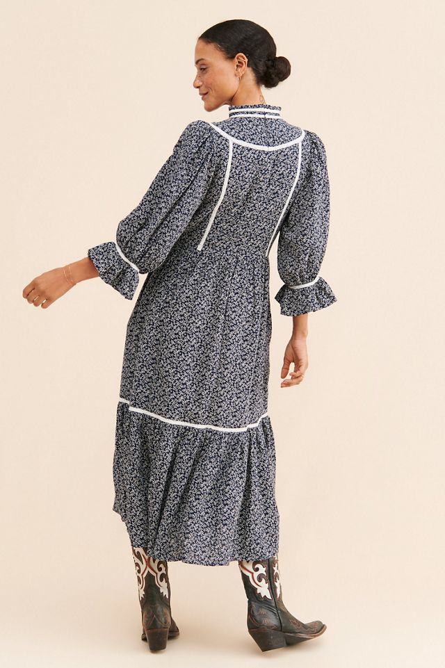 Meadows Amaryllis Floral Dress #1