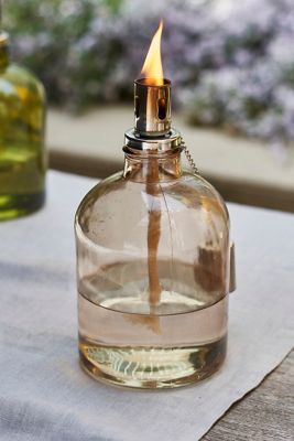 Colorful Glass Oil Lamp