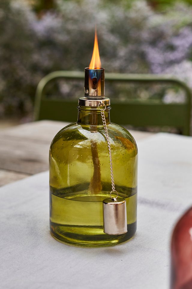 Colorful Glass Oil Lamp #1