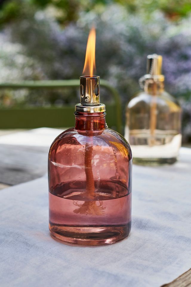 Colorful Glass Oil Lamp #1