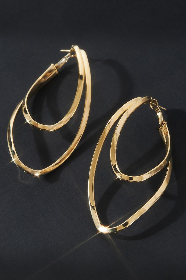 Jennifer zeuner store hoop earrings