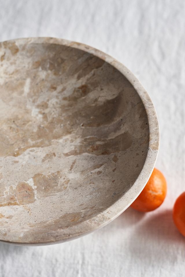 Butterscotch Marble Fruit Bowl #2