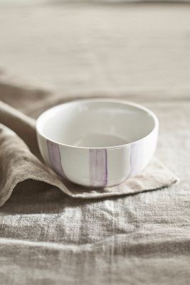 Shop Terrain Striped Porcelain Bowl
