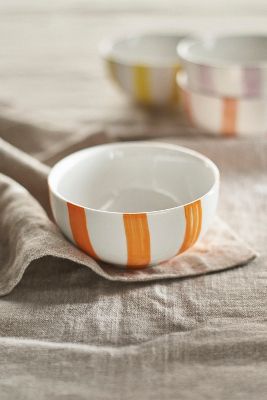 Shop Terrain Striped Porcelain Bowl