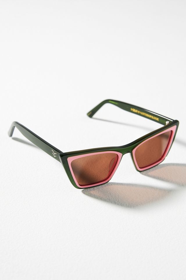 I-SEA x Anthropologie Rosy Colorblock Sunglasses #2
