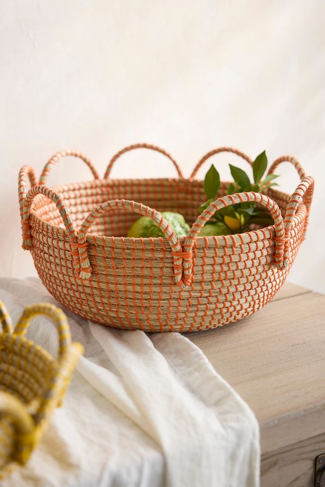 Colorful Seagrass Basket | Terrain