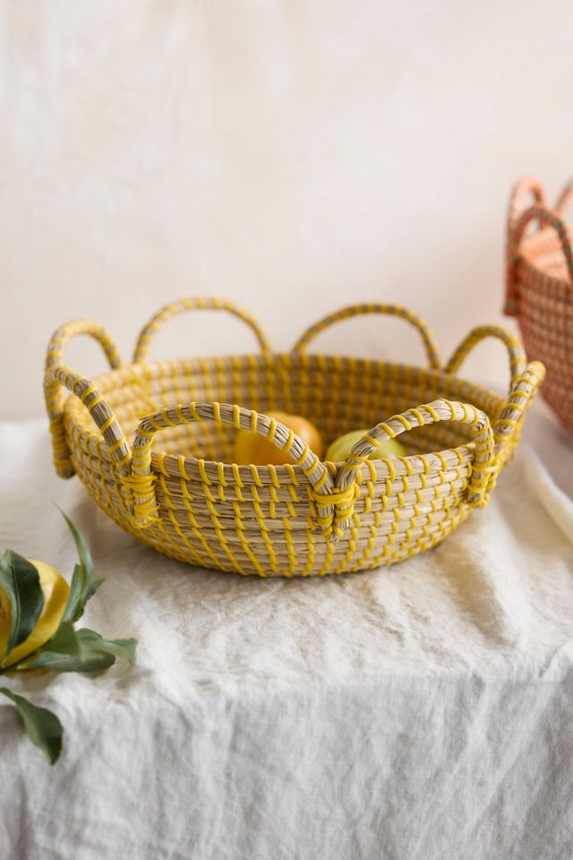 Colorful Seagrass Basket #2