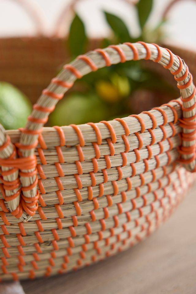 Colorful Seagrass Basket | Terrain