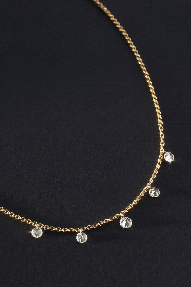 Diamond Drops Necklace #1