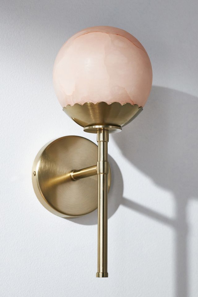 Jemma Alabaster Sconce Wall Light #2