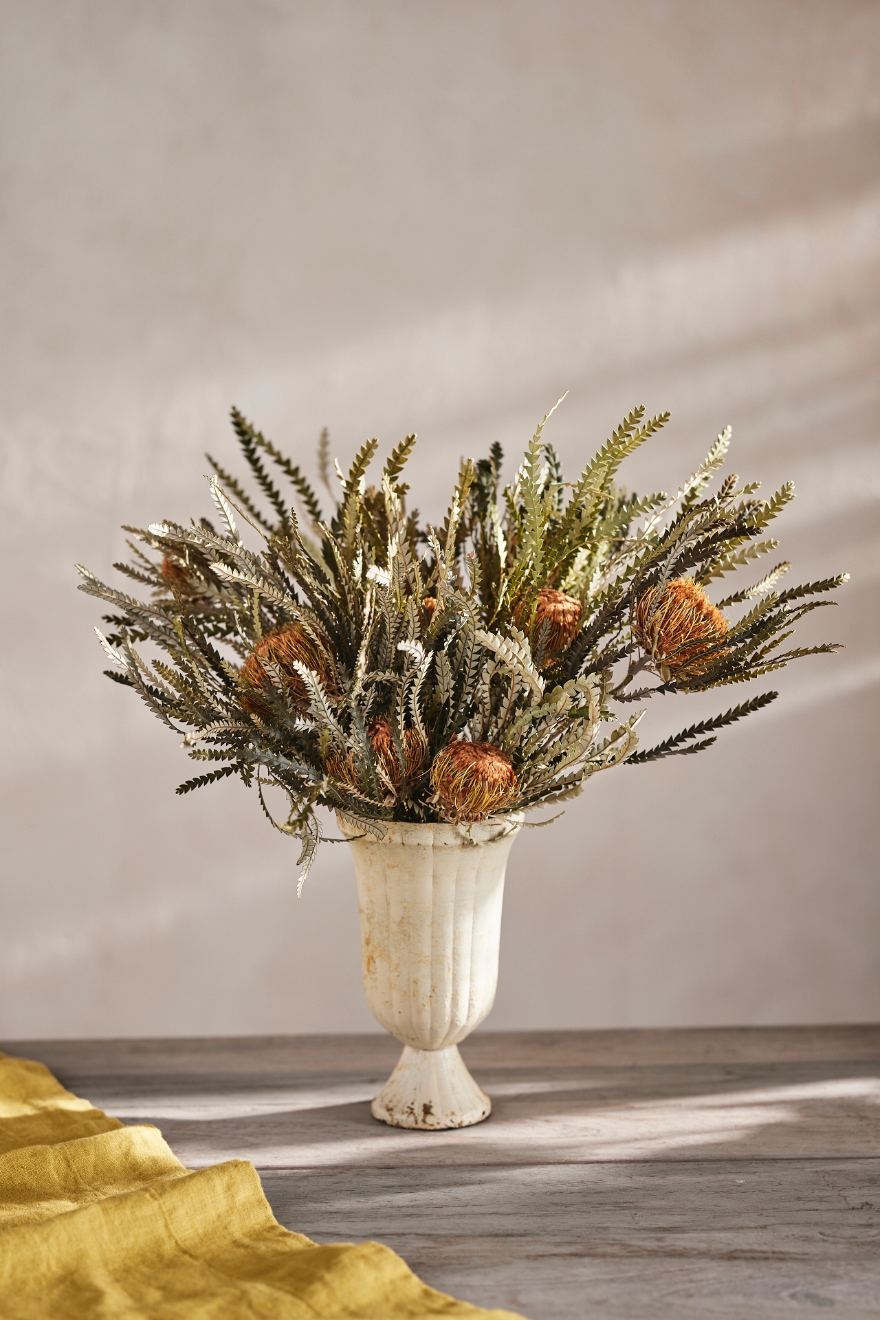 Dried Autumn Banksia Bunch