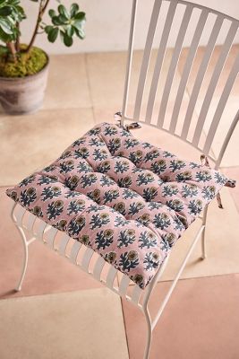 Shop Terrain Block Print Chair Cushion