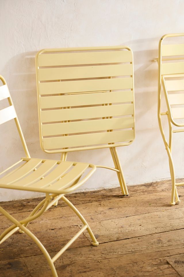 Folding Iron Bistro Set #3