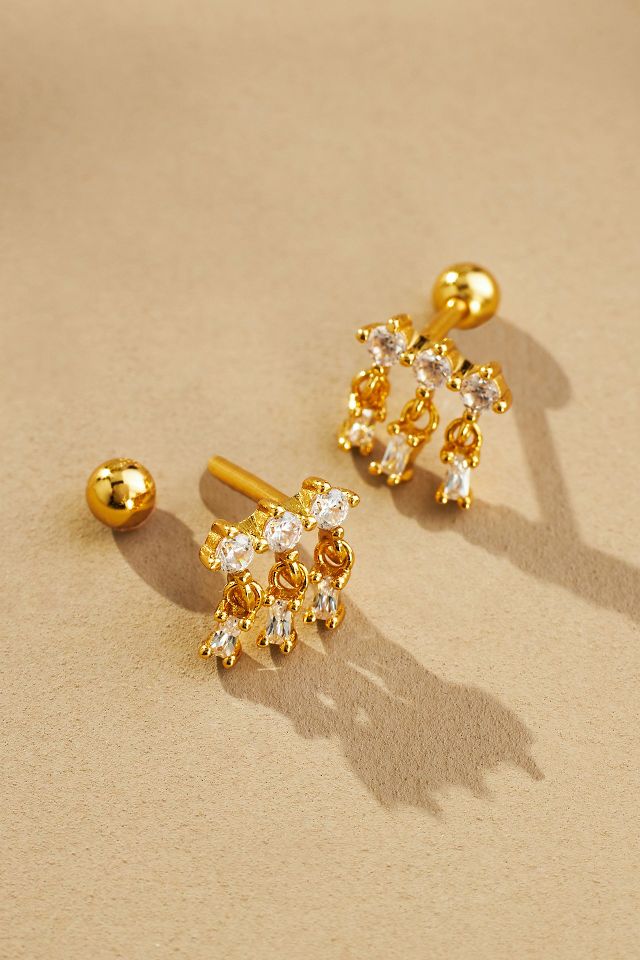 Anthropologie hot sale stud earrings