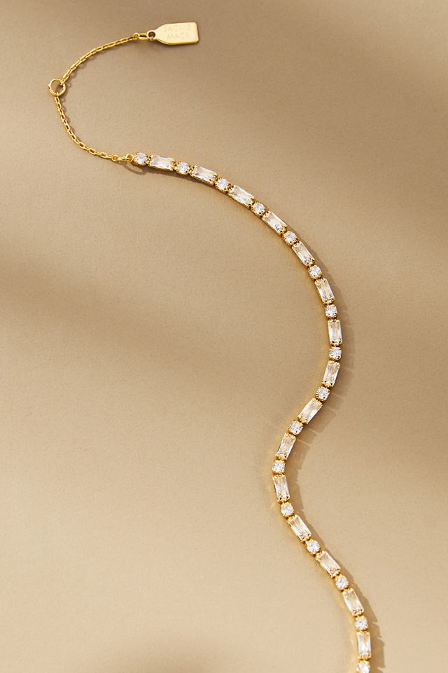 Jackie Mack Alphia Tennis Necklace #1