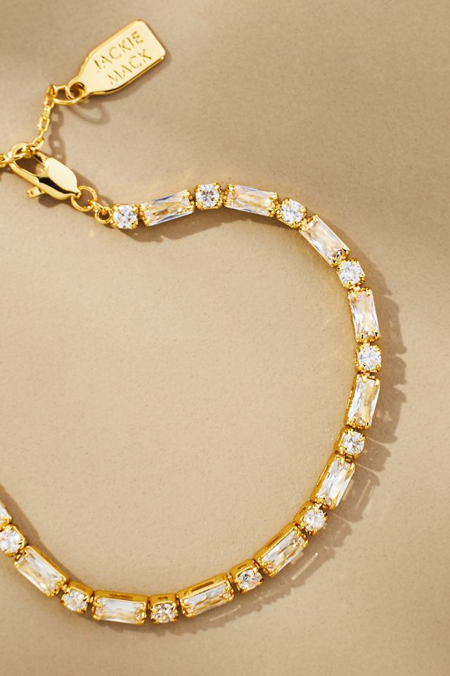 Jackie Mack Alpha Tennis Bracelet #1