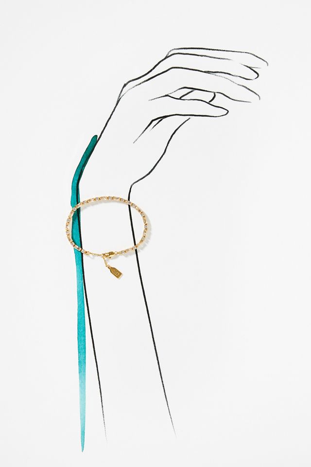 Jackie Mack Alpha Tennis Bracelet #2