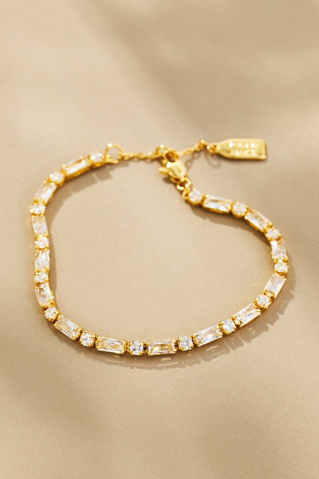 Jackie Mack Alpha Tennis Bracelet