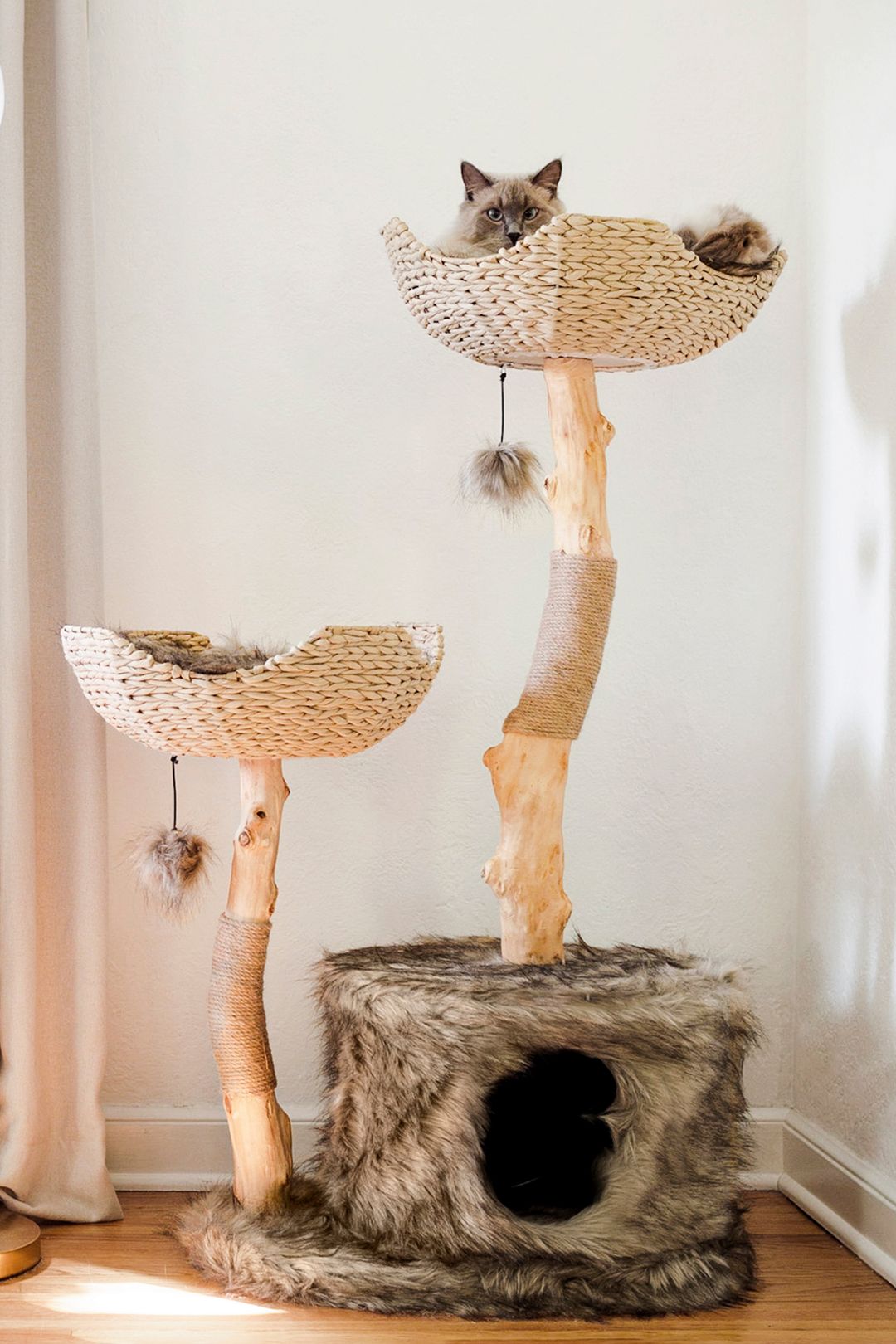 Mau Pet Cento Cat Tree - Brown, XL