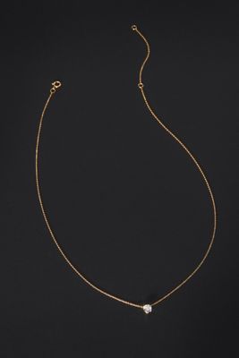 Single Floating Diamond Necklace