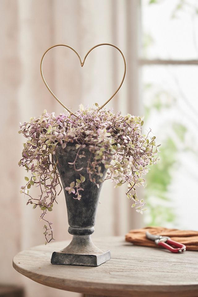 Brass Heart Trellis #3