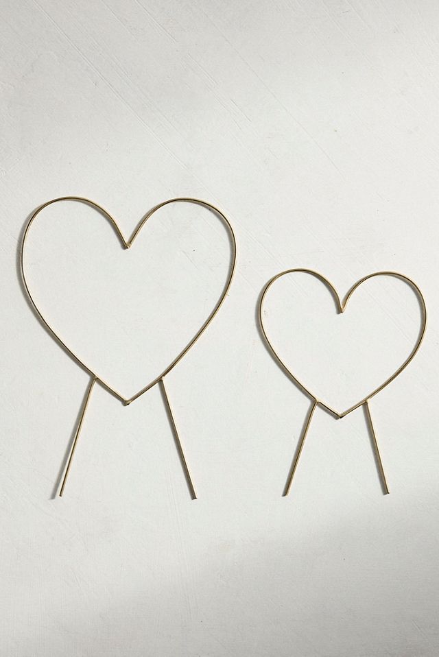 Brass Heart Trellis #4