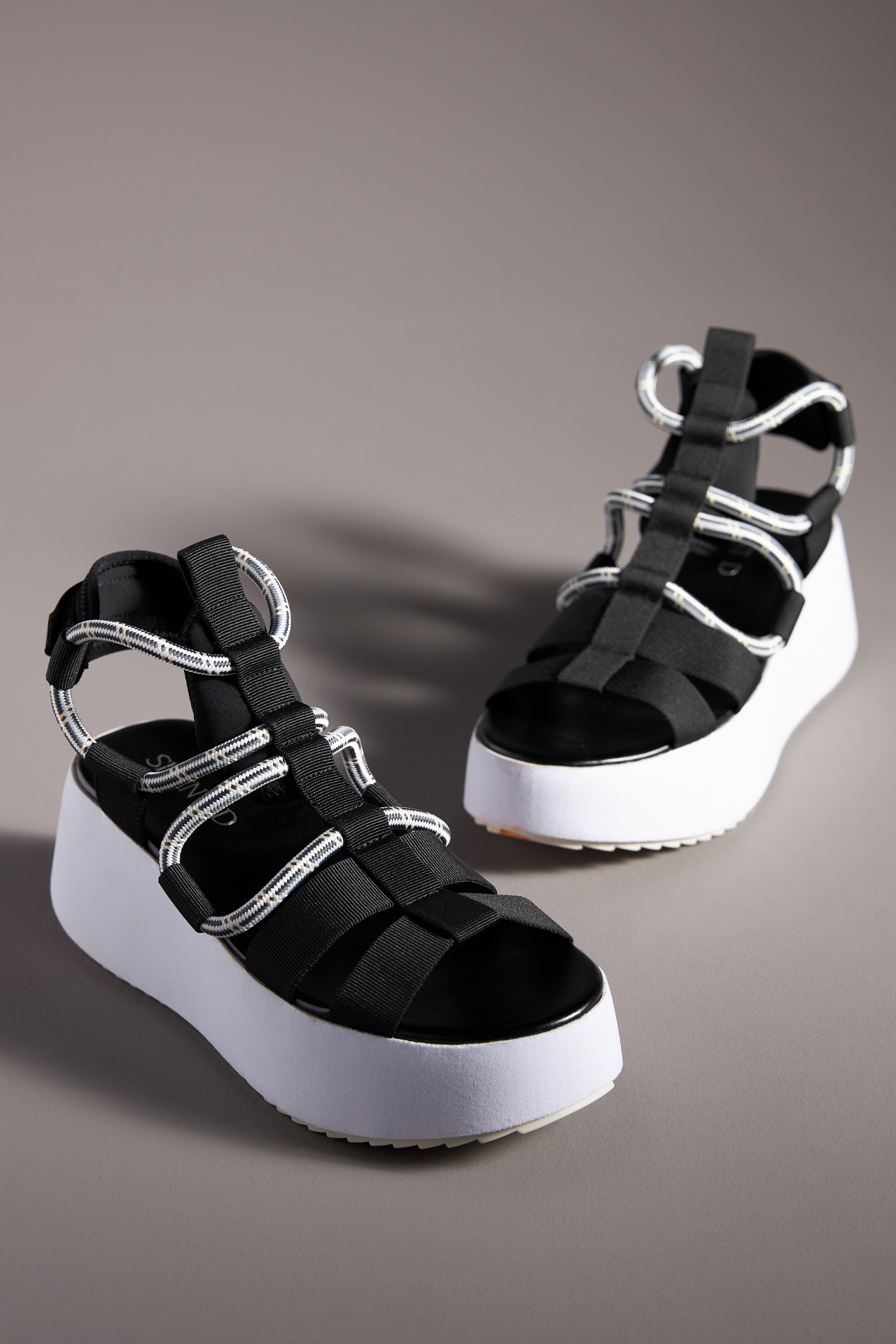 Silent D Sporty Wedge Sandals