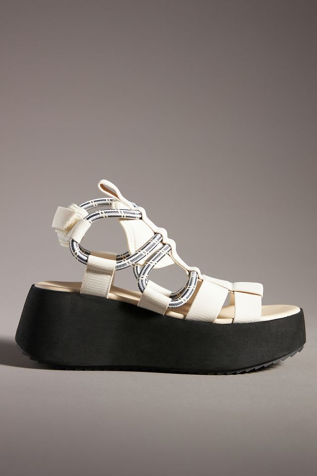 Sporty store wedge sandals