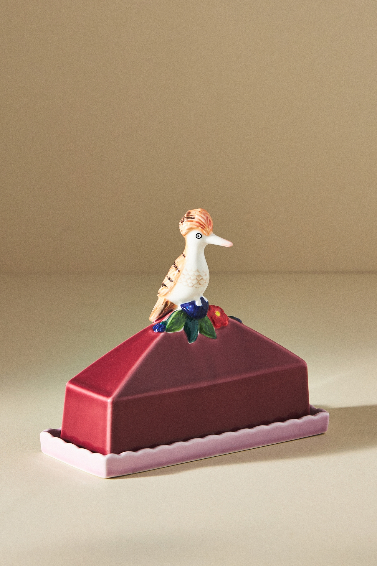 Loro Bird Butter Dish