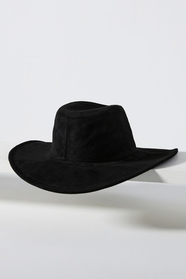 San Diego Hat Co. Suede Fedora #1