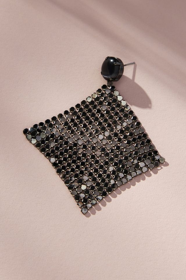 Chainmail Drop Earrings #2