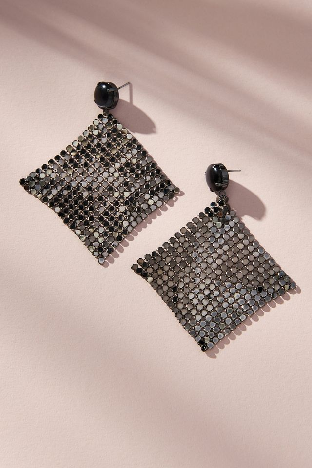 Chainmail Drop Earrings #1