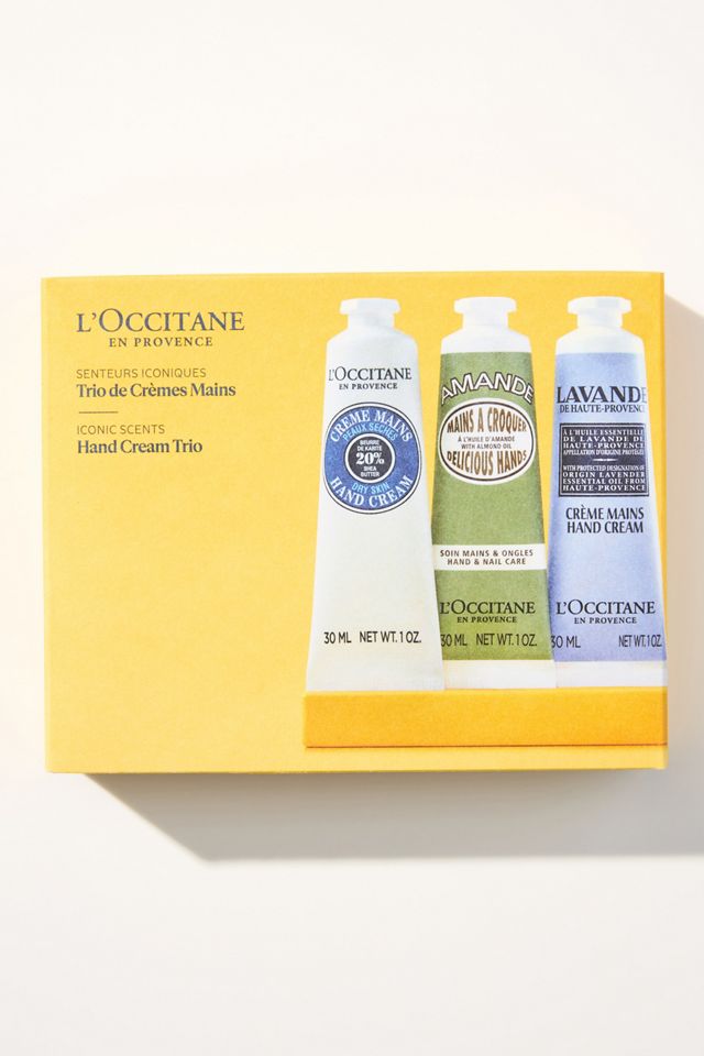 L'Occitane fashion La Collection De Grasse Hand Cream Trio