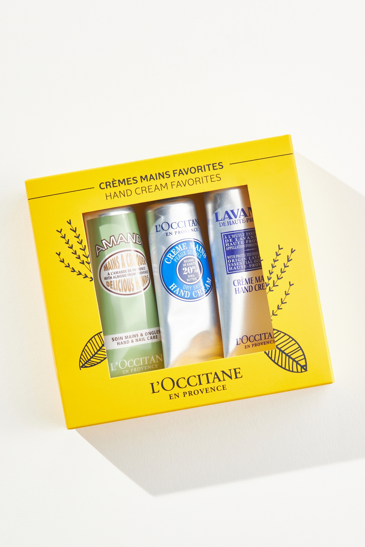 L'Occitane Hand Cream Trio Evergreen Set