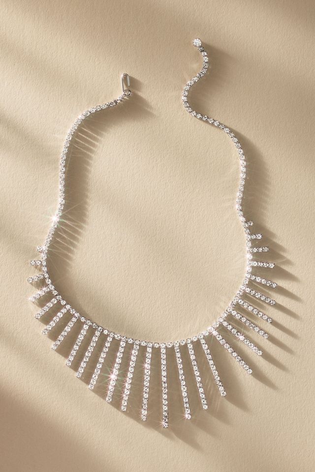 Rhinestone Statement Necklace #2