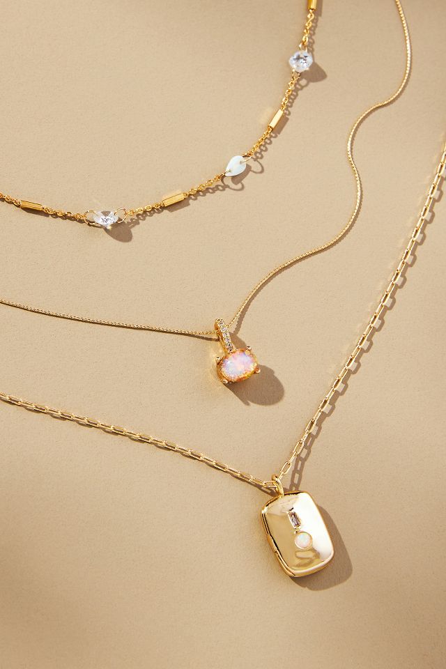 Anthropologie deals birthstone necklace