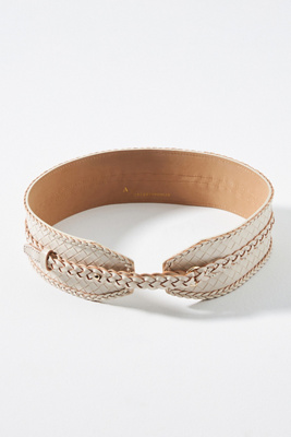 Braided Wide Corset Belt | Anthropologie display picture 1