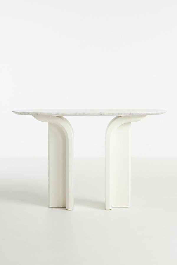 Anthropologie Heloise Console Table In White