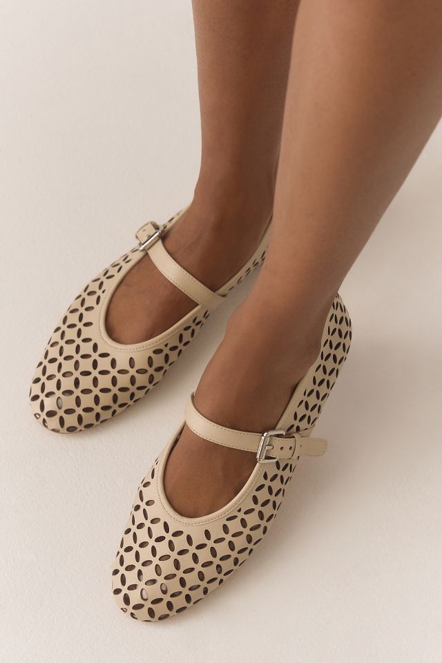 By Anthropologie Floral Cutout Flats Anthropologie