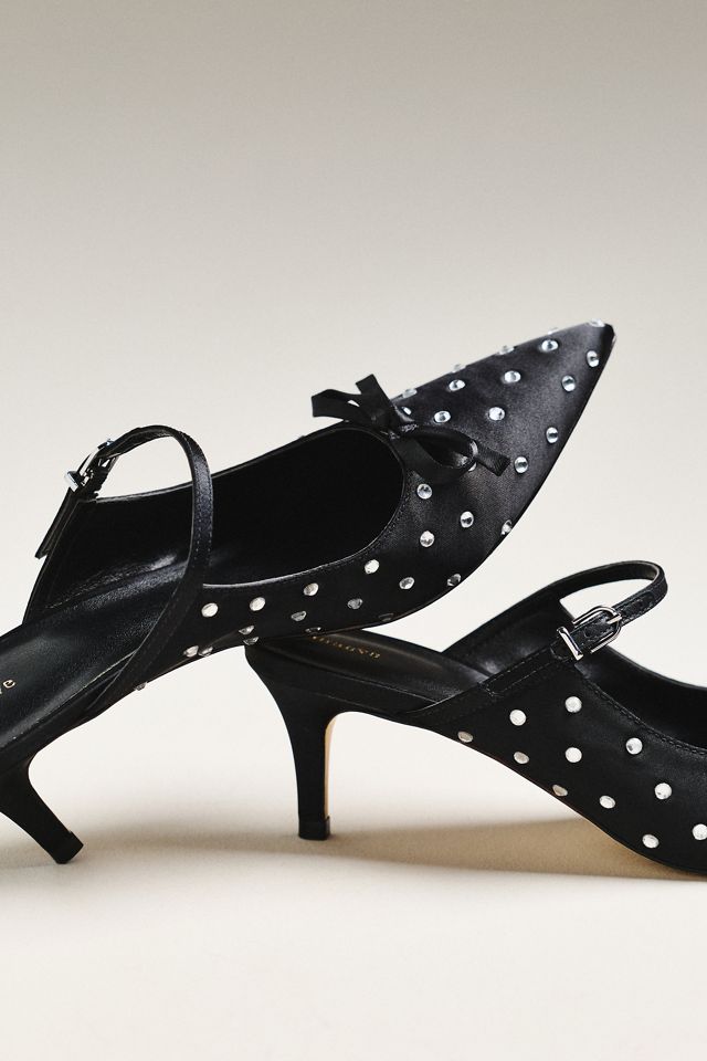 Maeve Bow Kitten-Heel Mules #2