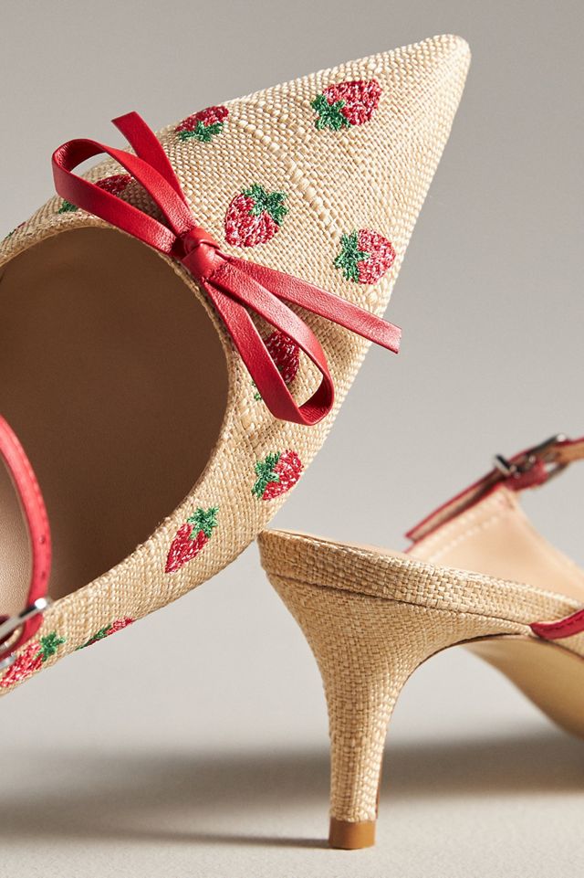 Maeve Bow Kitten-Heel Mules #3