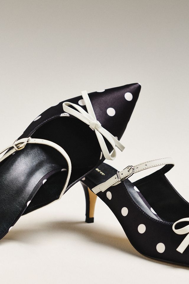 Maeve Bow Kitten-Heel Mules #2