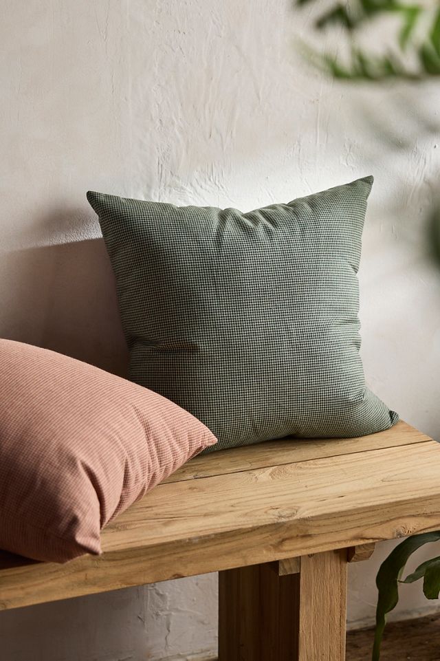 Grid Weave Outdoor Pillow #1