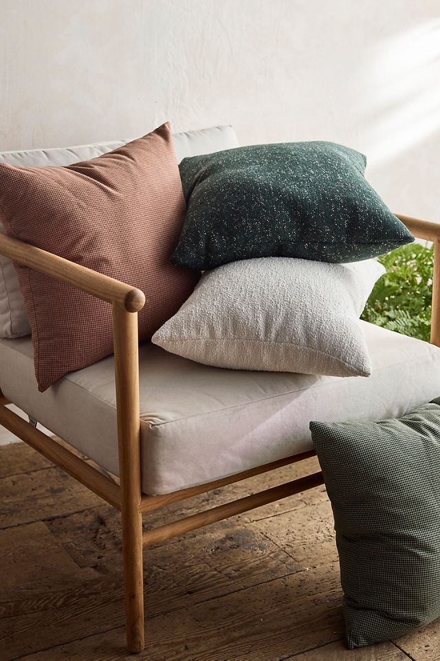 Grid Weave Outdoor Pillow #2