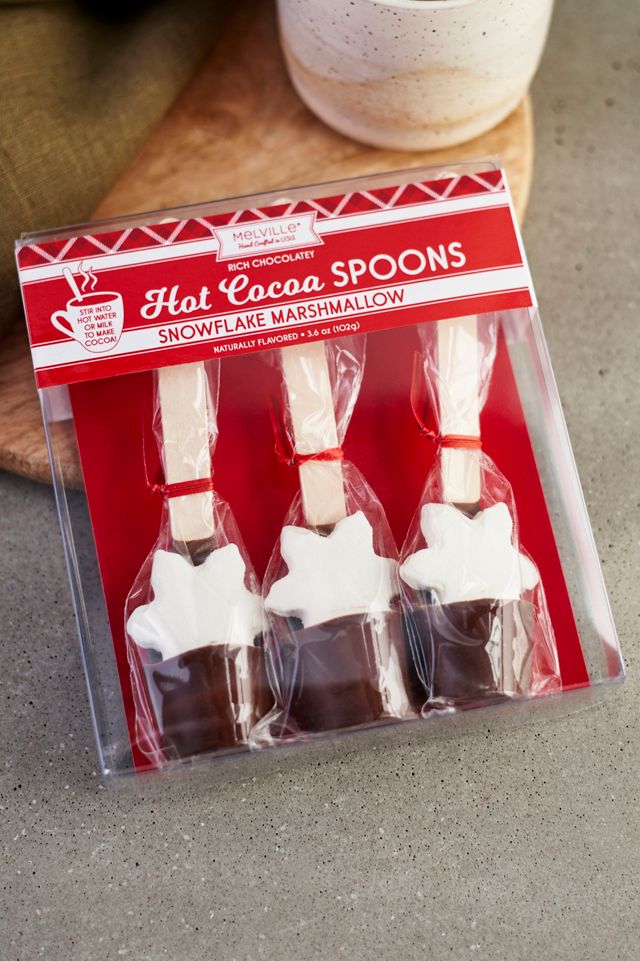 Snowflake Hot Cocoa Stir Sticks, Set of 3 #1