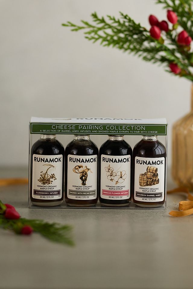 Runamok Cheese Pairing Maple Syrups, Set of 4 #1